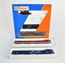Roco, 2x wagons (43190 & 43186) et set 41081 (2 wagons manquants)