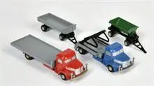 Schuco, Piccolo 749 Krupp, 747 & remorque