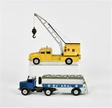 Märklin, cisterna Aral a jeřábový vůz