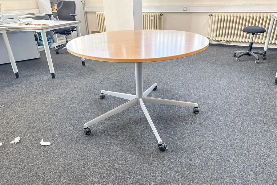 Rundtisch, fahrbar