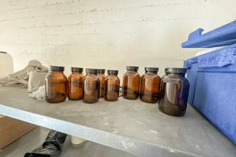 9 storage jars