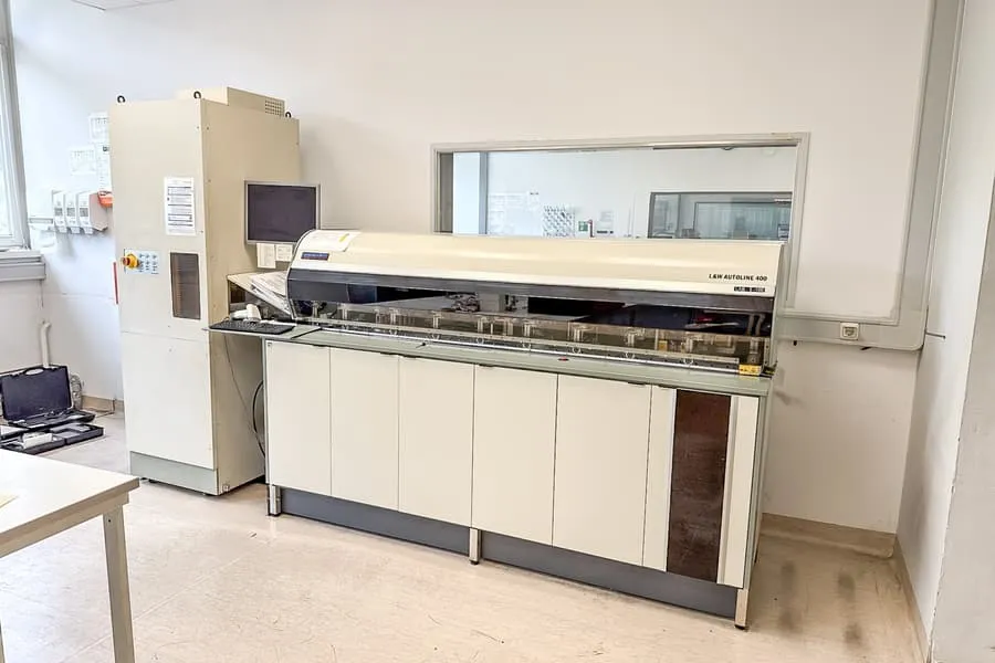 Automatisches Papierprüfsystem Lorentzen&Wettre Autoline 400