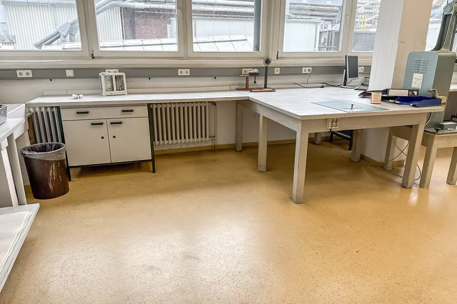 Werkbank, L-vormig