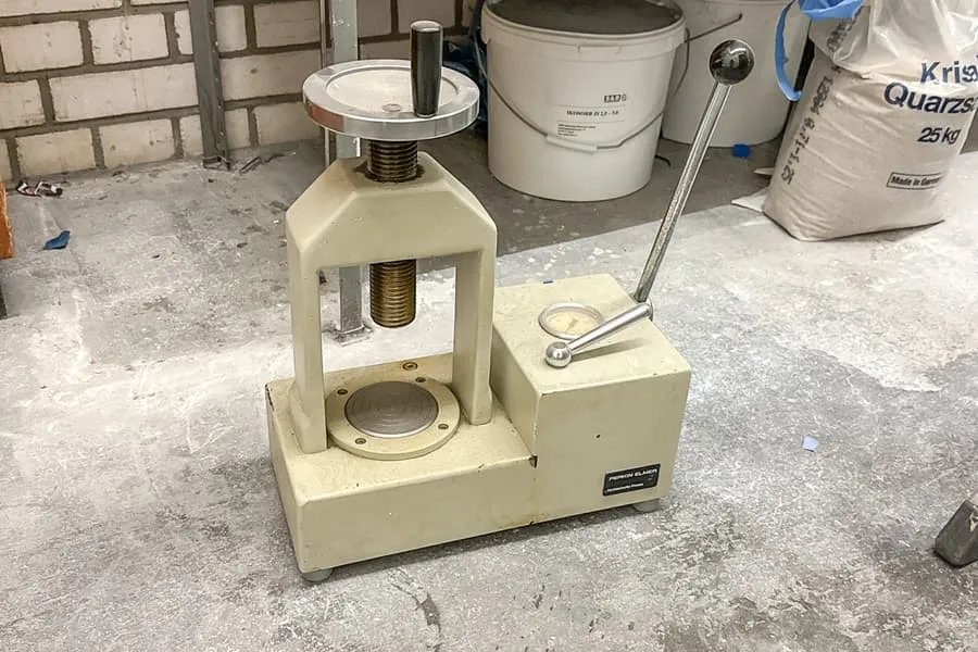 Hydraulische Presse Perkin Elmer