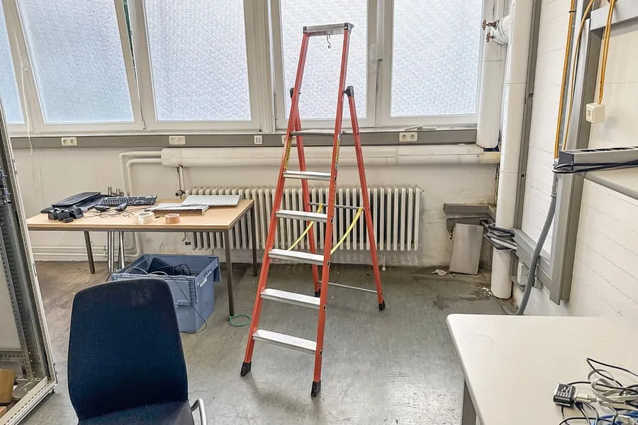 Aluminium stepladder Zarges, 6 steps