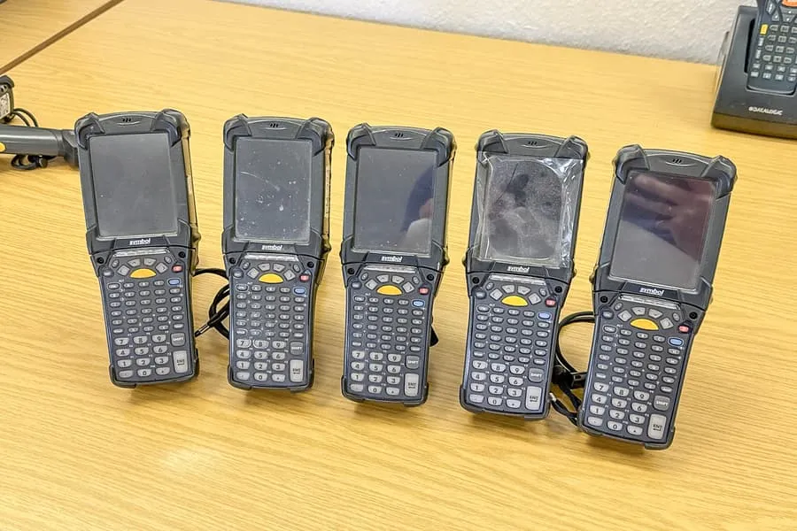 5 čteček čárových kódů Symbol MC92NO