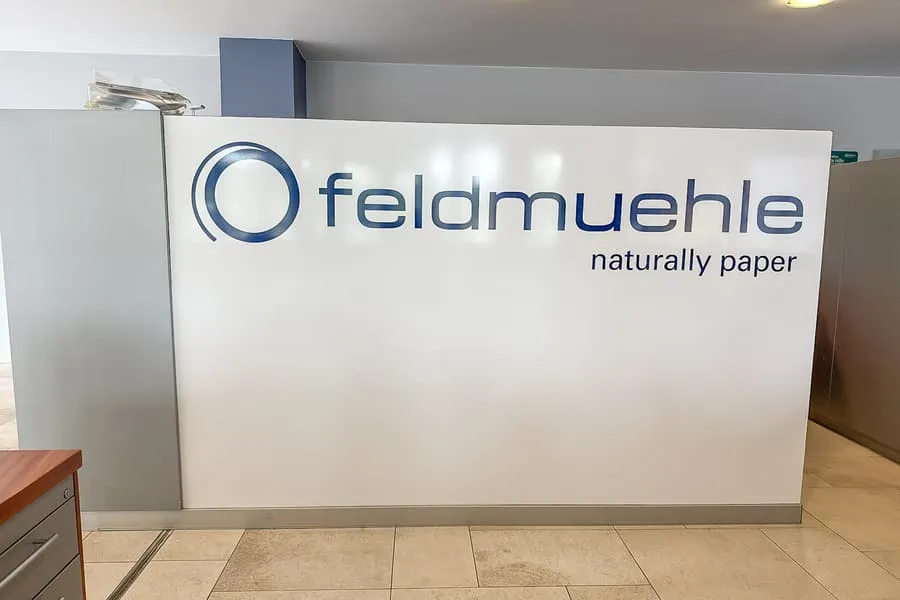 Panneau de séparation en verre "Feldmühle"