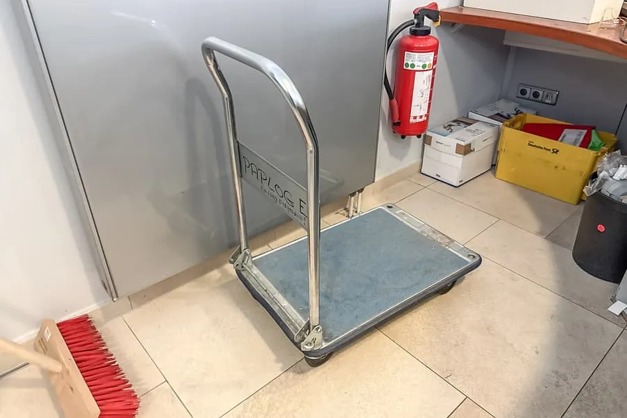 Plateau transportwagen