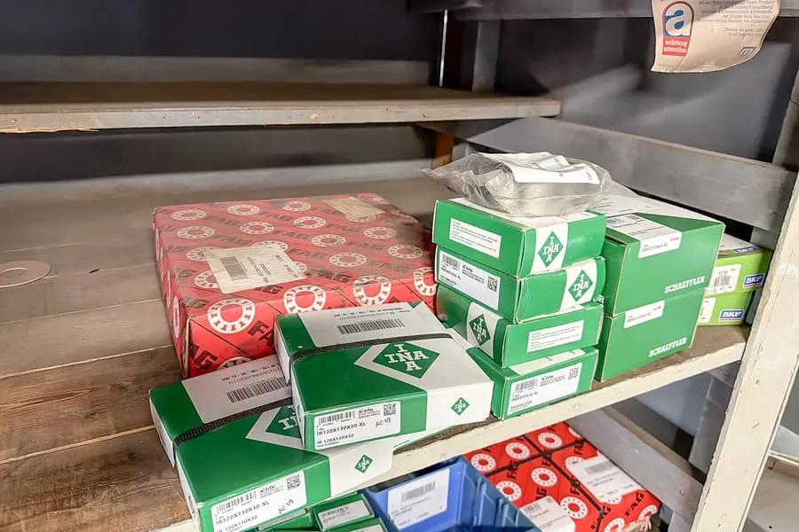 Inhoud stellingniveau: kogellagers