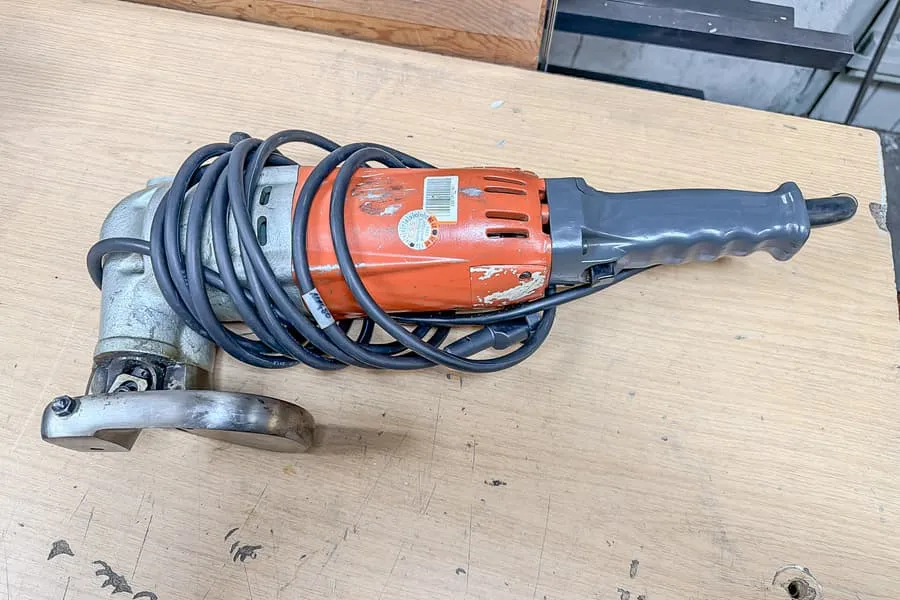 Elektryczne nożyce do blachy Fein QSZ 663