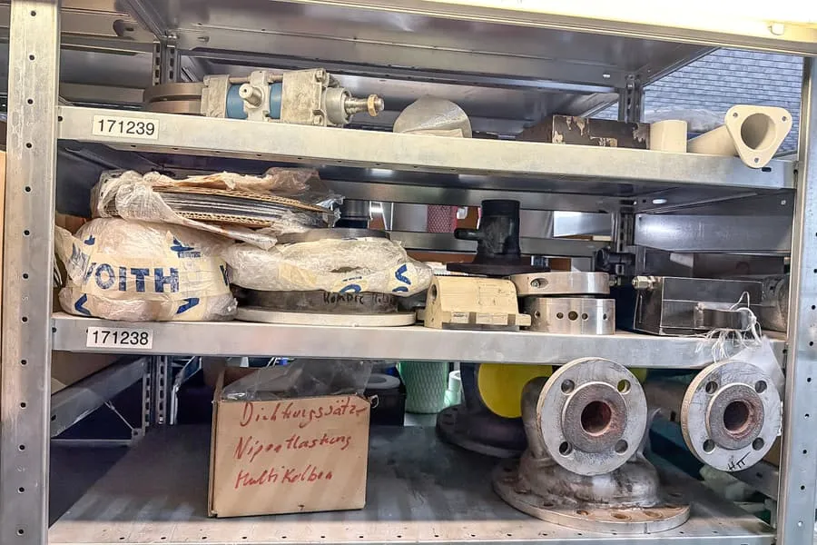 Inhoud van 3 stellingniveaus: machineonderdelen