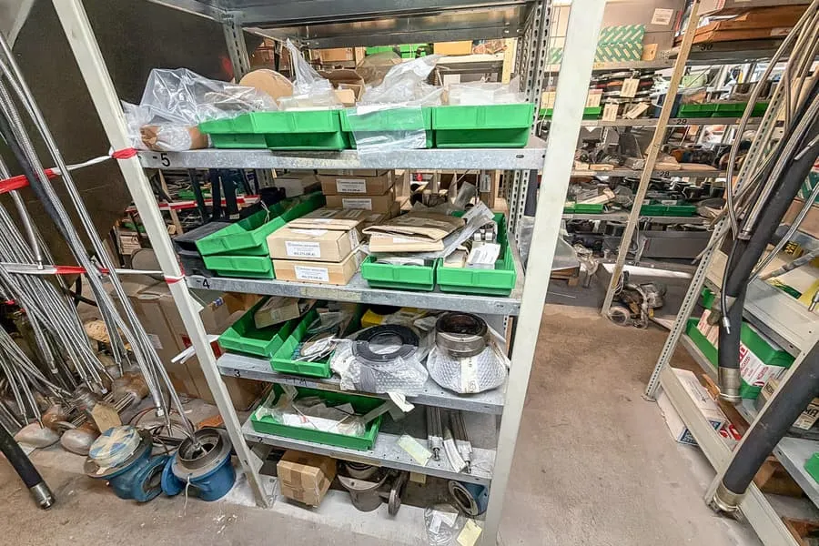 Rekinhoud: machine-onderdelen