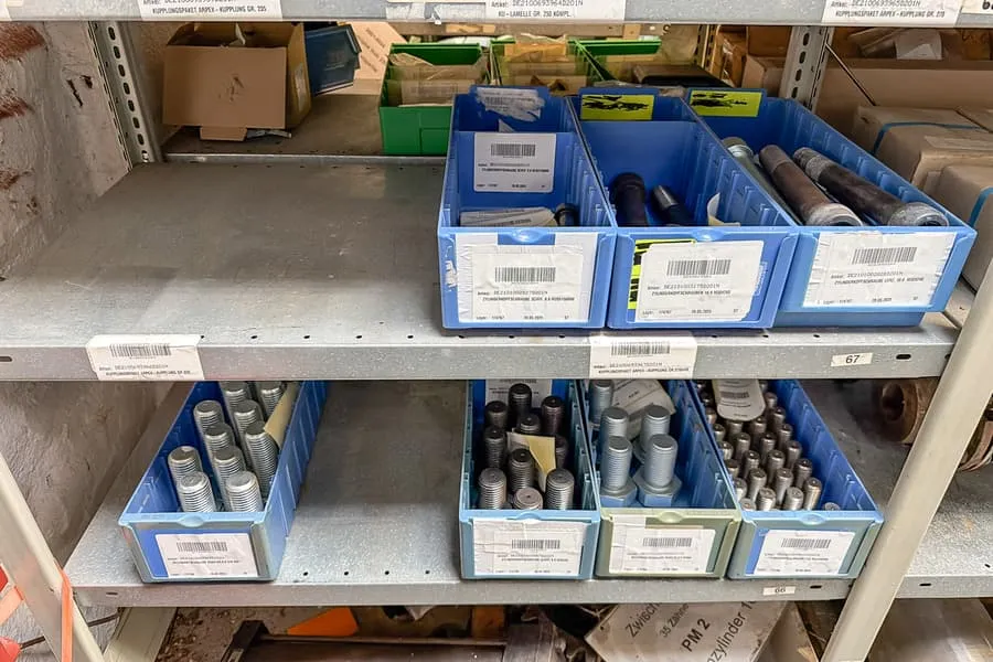 7 boxes of screws
