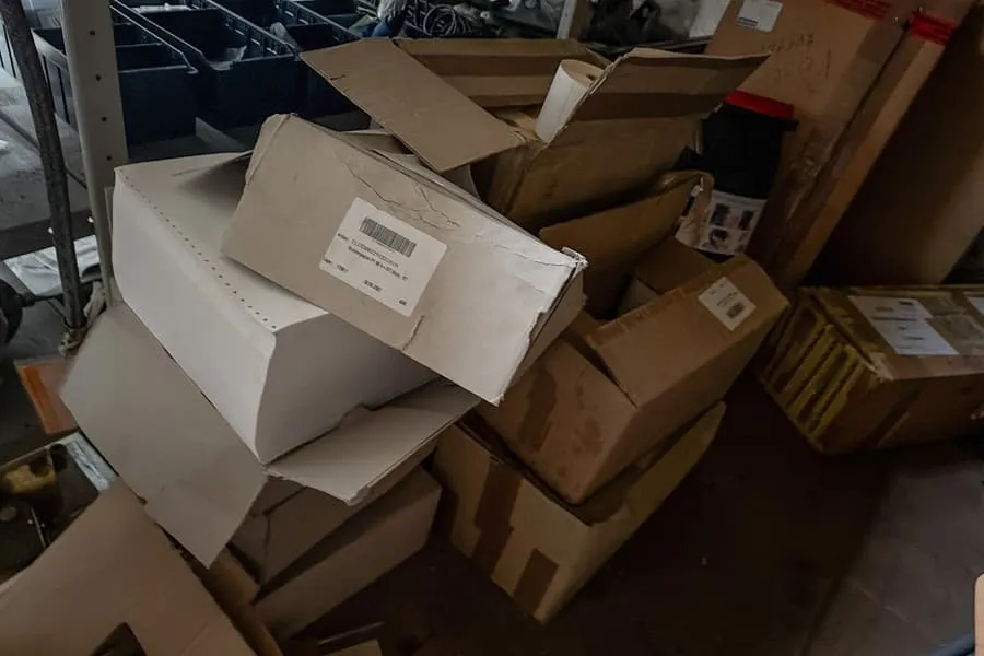 Lot de fournitures de bureau