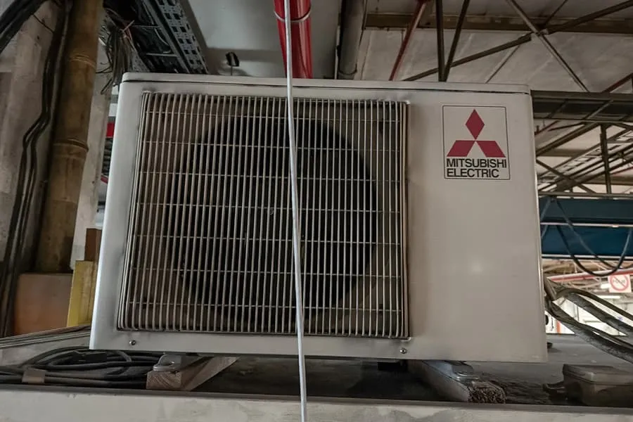 Mitsubishi air conditioning outdoor unit