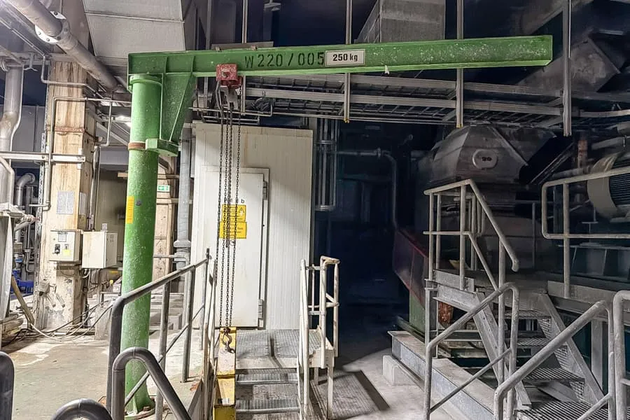 Schultze pillar jib crane