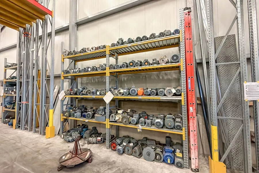 Zware stelling, ca. 4 strekkende meter