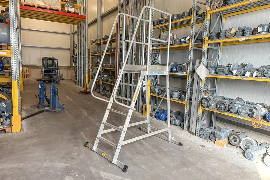 Alu step ladder Zarges, 5 steps