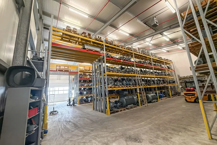 Zware stelling, ca. 36 strekkende meter